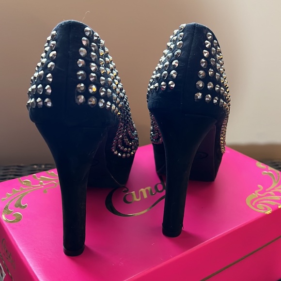 Candies Studded Heels size 7.5 - Picture 4 of 4